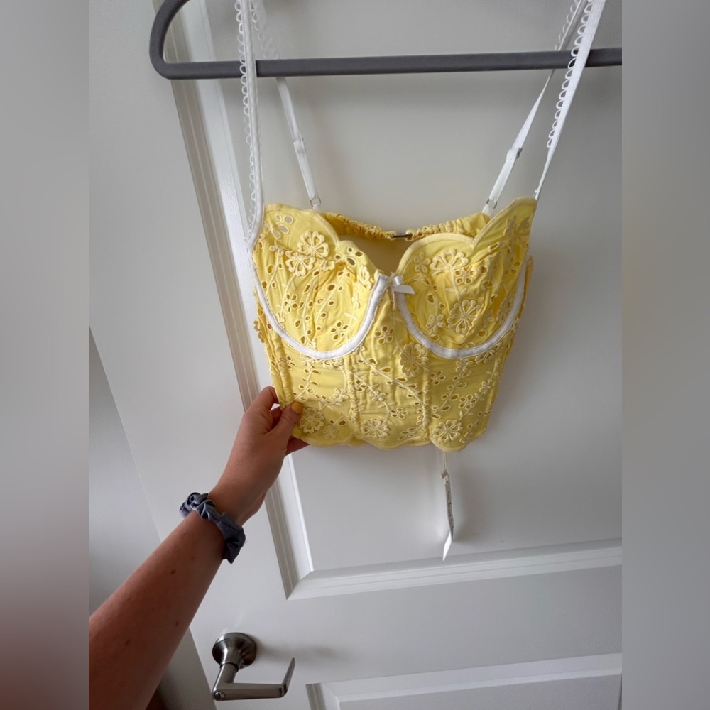 For Love & Lemons Natalia Corset Top